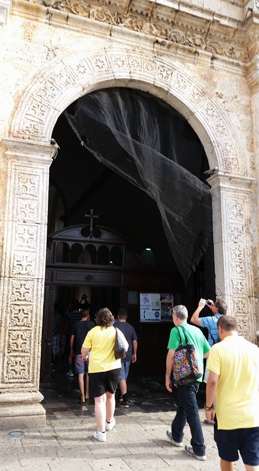 Entrance to Church in Valladolid