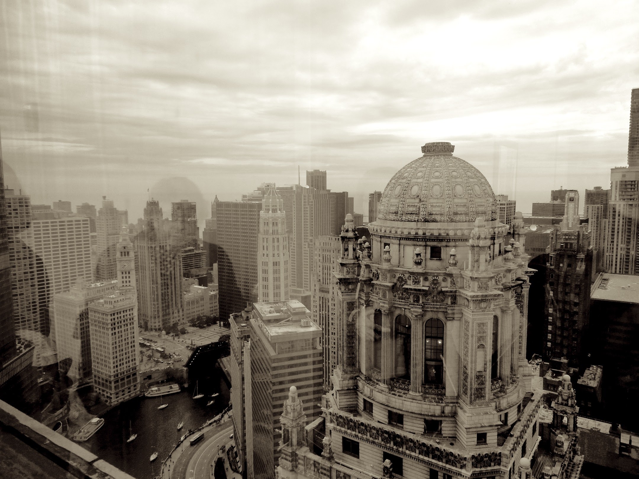 View of the dome atop the Jewelers Building