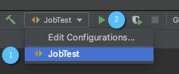 Selecting and running our JUnit configuration