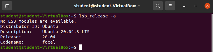 lsb_release -a